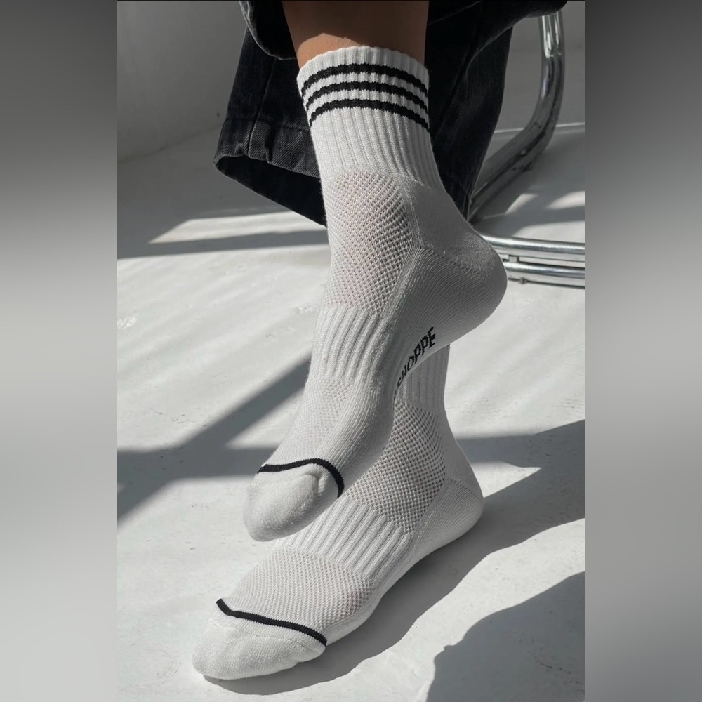 Le Bon Shoppe Girlfriend Socks - White